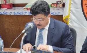 الوزير مفوض الدكتور رائد الجبوري - مدير إدارة المنظمات والإتحادات العربية