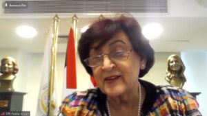 الأستاذة الدكتورة فاديا كيوان، المديرة العامة للمنظمة