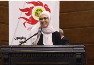 الإعلامية عبير سلامة – المدير التنفيذي لمجلة نهر الأمل