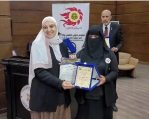 الإعلامية عبير سلامة – المدير التنفيذي لمجلة نهر الأمل