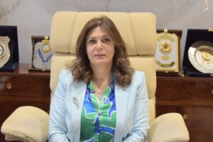 الدكتورة شادن معاوية - رئيس جامعة مدينة السادات