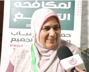 أ.د. أمل سعد الدين حسين، الأستاذ المتفرغ بصحة البيئة والطب الوقائي ورئيس عيادة الإقلاع عن التدخين بالمركز القومي للبحوث
