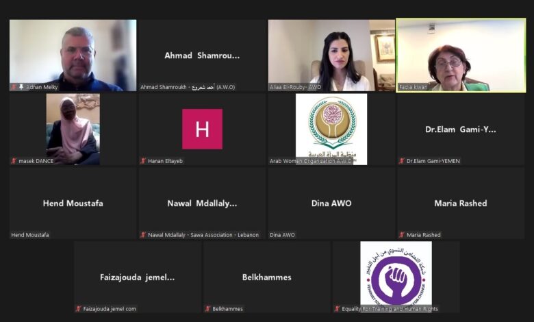 منظمة المرأة العربية للذهاب للعلاج حول: منهجيات إعداد تقارير الهجوم
