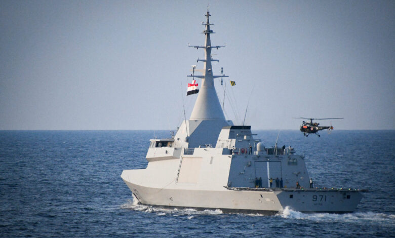 مصر وفرنسا تنفذان التدريب البحرى الجوى المشترك " رمسيس 2022 " بمسرح عمليات البحر المتوسط