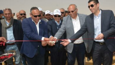 إفتتاح المرحلة الأولي للمزرعة البحثية النموذجية لتطبيقات التكنولوجيات الزراعية والإرشاد الزراعي