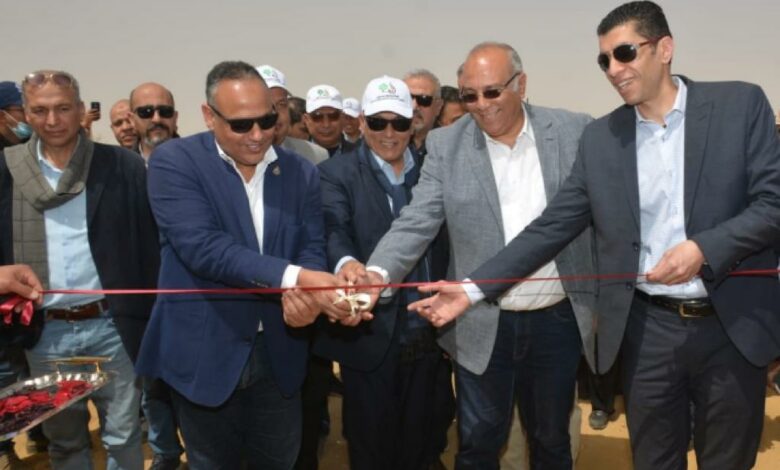 إفتتاح المرحلة الأولي للمزرعة البحثية النموذجية لتطبيقات التكنولوجيات الزراعية والإرشاد الزراعي