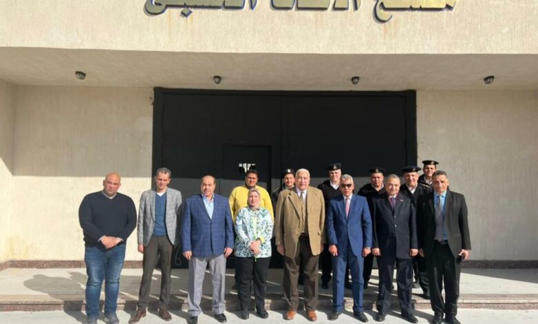 رئيس جامعة مدينة السادات يترأس وفد لزيارة مجتمع الحماية المجتمعية بوادي النطرون