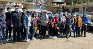 زيارة أبناء دور الرعاية لشرطة المسطحات