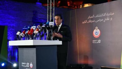 عبد الغفار يعلن إطلاق مبادرة الاكتشاف المبكر وعلاج مرضى سرطان الكبد1