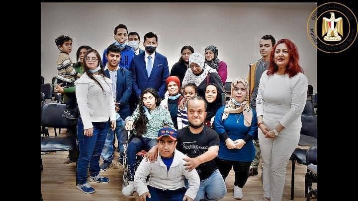 لقاء حوارى لذوى الهمم مع وزير الشباب والرياضة