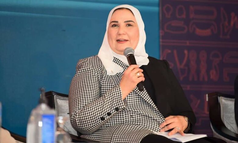 وزيرة التضامن الاجتماعي
