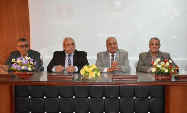 اليوم العالمي للأرض بجامعة مدينة السادات