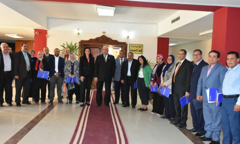 فولبرايت مصر تعاون مشترك مع جامعة مدينة السادات.