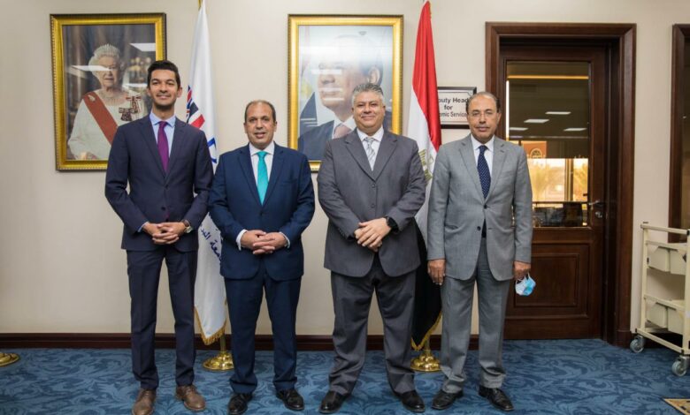 الجامعة البريطانية في مصر تستقبل رئيس محكمة الإستئناف