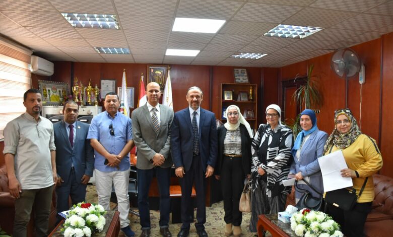 جامعة مدينة السادات تنظم مسابقة لاختيار أفضل ثلاث مكتبات