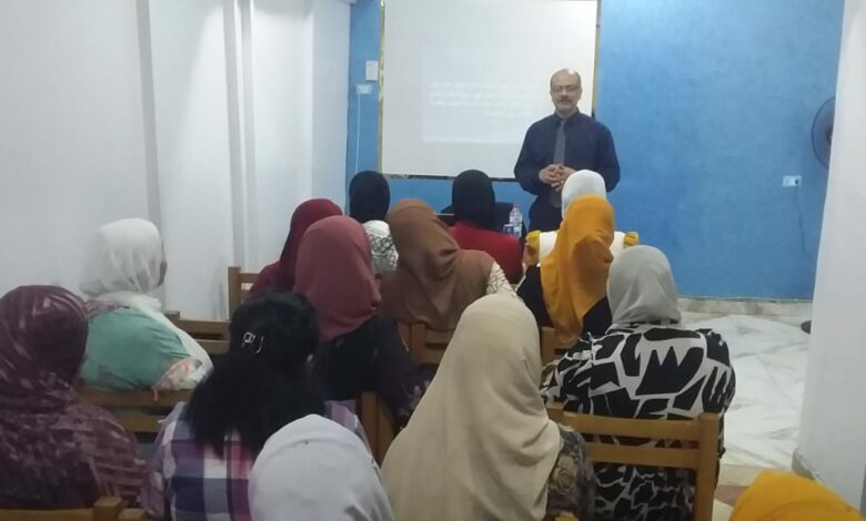 فاعليات دبلومة التخاطب للإفريقية بسوهاج