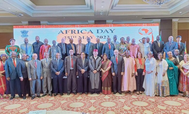 الهند تحتفل بيوم أفريقيا بالعاصمة نيودلهي