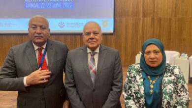 جامعة مدينة السادات تشارك في اعمال الجمعية العامة لاتحاد الجامعات المتوسطية بالاردن
