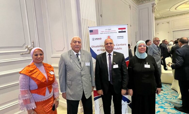 جامعة مدينة السادات توقع مذكرة تفاهم مع هيئة امديست الأمريكية