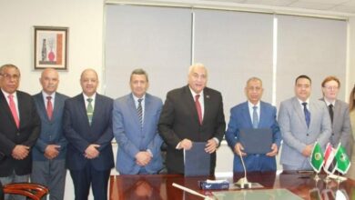 تعاون بين تربية رياضية جامعة مدينة السادات والنقل البحري بأكاديمية العلوم والتكنولوجيا والنقل البحري1