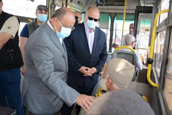 شعراوي وعبد العال يتفقدان موقفي الألف مسكن وعبد المنعم رياض