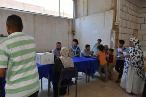 قافلة طبية مجانية من جامعة مدينة السادات بقرية شبرا بخوم