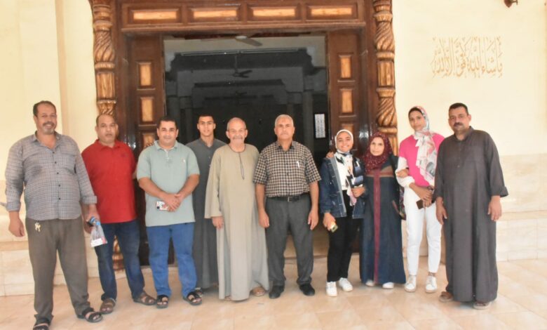 قافلة طبية مجانية من جامعة مدينة السادات بقرية شبرا بخوم