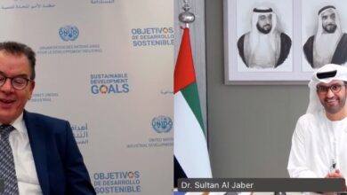 الإمارات و منظمة الأمم المتحدة للتنمية الصناعية تبحثان سبل تعزيز التعاون الثنائي