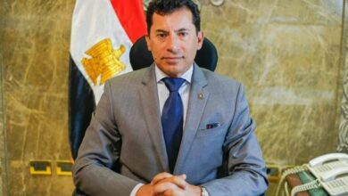 وزير الشباب والرياضة يزور المشاركين بمعسكر يلا كامب بمحمية جبل علبة