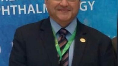 الدكتور مصطفى صلاح الدين رئيس معهد بحوث أمراض العيون