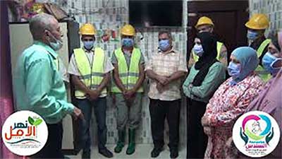 تدريب نظرى لخطوات التعامل مع الحريق خلال دورة تدريبية “بدار السندس” للتدريب علي أساليب الحماية و الإخلاء لجميع العاملين بالمؤسسة