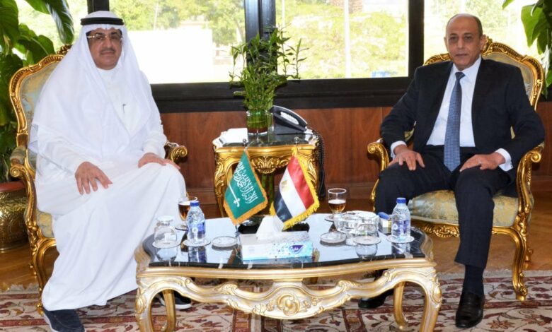 وزير الطيران يستقبل د.عصام بن سعيد وزير الدولة عضو مجلس الوزراء السعودي