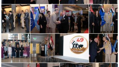 مكتب الدفاع المصري في لندن يحتفل بالذكرى 49 لإنتصارات أكتوبر المجيدة
