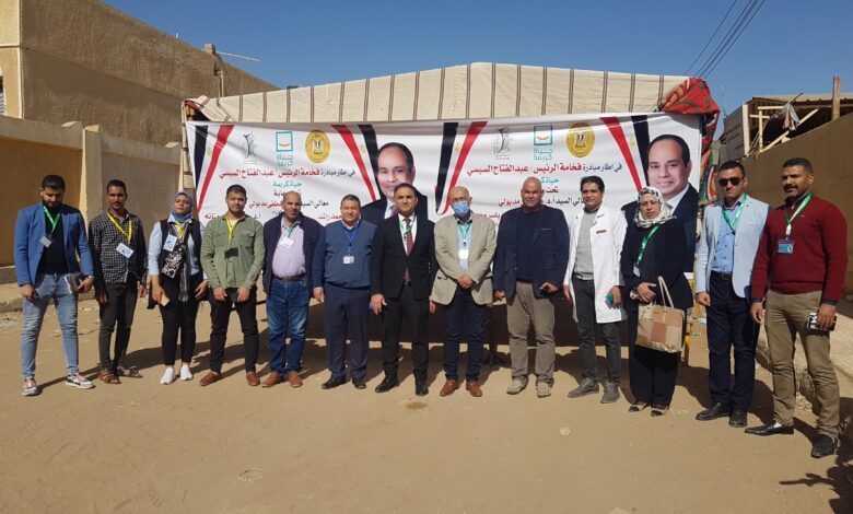 اللجنة الطبية بمجلس الوزراء تطلق قافلة الواحات البحرية بالتعاون مع جامعة الفيوم ومؤسسة السندس