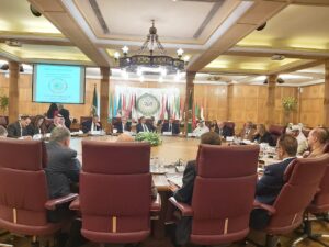 كلمة د. أشرف عبد العزيز خلال المؤتمر الثاني عشر للعربي للتنمية المستدامة بجامعة الدول العربية