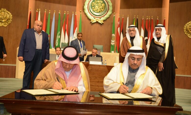 البرلمان العربي يوقع مذكرة تفاهم مع جامعة الأمير محمد بن فهد بالمملكة العربية السعودية