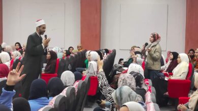 مشاركة جامعة مدينة السادات في ملتقى معسكر الشباب والرياضة بالغردقة