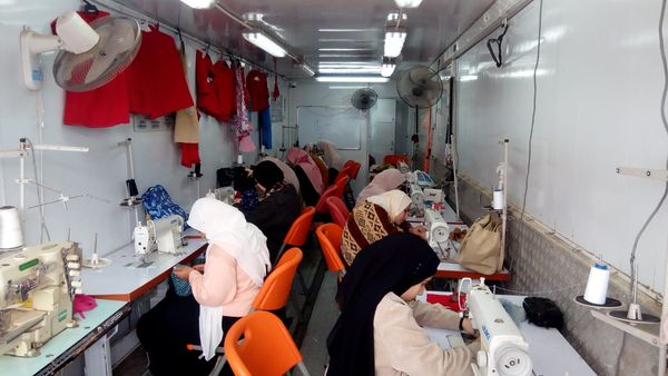 القوى العاملة: ختام دورة تدريبية للفتيات على مهنة التفصيل والحياكة بالبحيرة