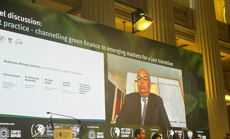 دكتور محمود محيي الدين العمل المناخي في الدول النامية يتطلب تمويلًا عادلًا يراعي أولويات التنمية المستدامة بها