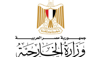 لوجو وزارة الخارجية لجمهورية مصر العربية