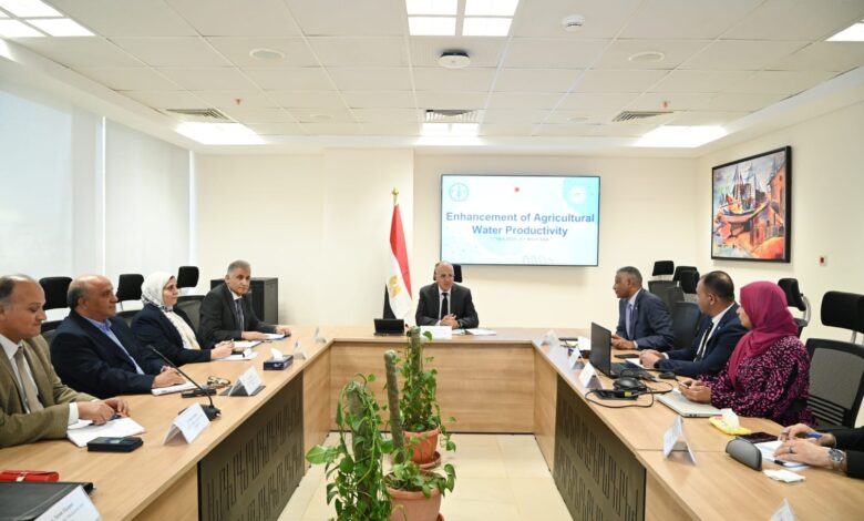 الدكتور سويلم: دراسة مشتركة بين المركز القومى لبحوث للمياه وجامعة توتورى اليابانية