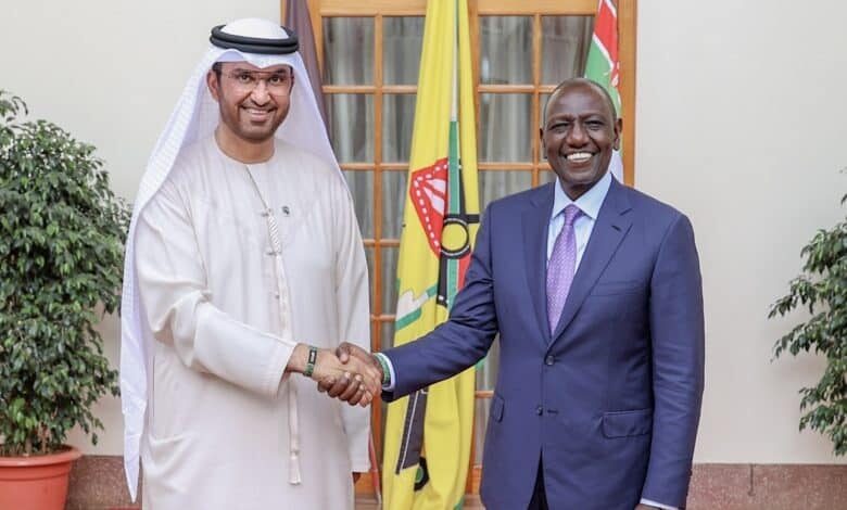 الإمارات وكينيا تؤكدان أهمية التعاون خلال "قمة المناخ الإفريقية" و"COP28"