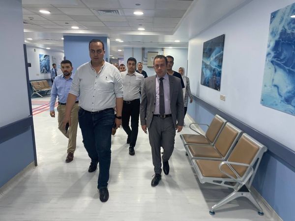 رئيس هيئة الرعاية الصحية يتفقد مستشفى شرم الشيخ الدولي بجنوب سيناء