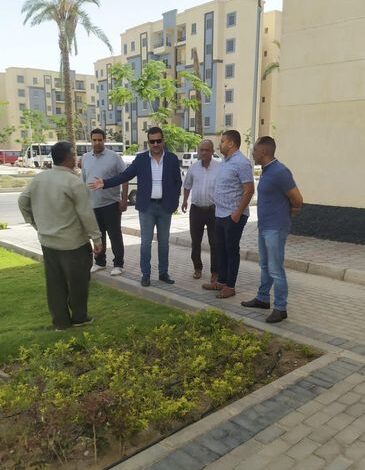 رئيس جهاز حدائق العاصمة يواصل جولاته التفقدية بوحدات محدودي ومتوسطي الدخل