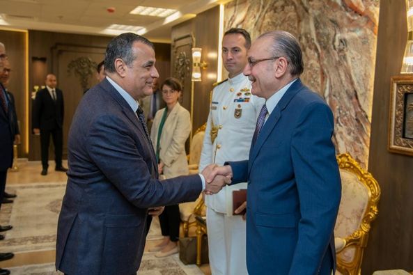 "وزير الدولة للإنتاج الحربي" يستقبل "القائم بأعمال السفير التركي بالقاهرة"