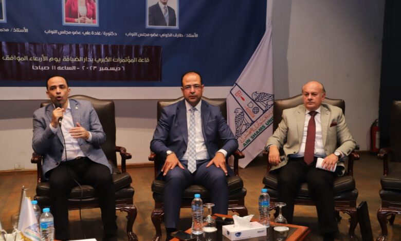 المشاركة في الانتخابات الرئاسية: تنمية الوعي الانتخابي تجاه العاملين بالجامعة تحت شعار "جامعة عين شمس تنتخب"