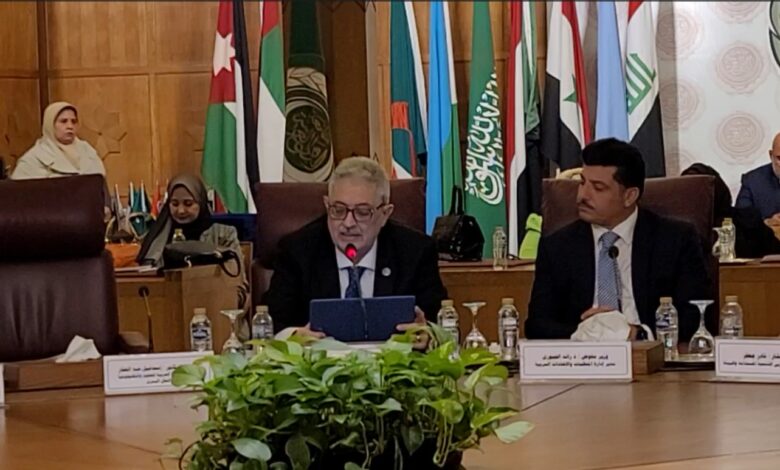 د. أشرف عبد العزيز يفتتح مؤتمر "الثروة المعدنية بالوطن العربي"