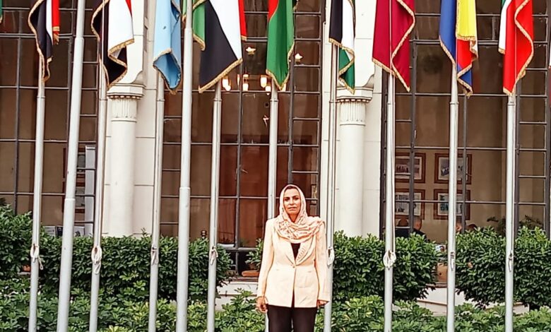 الكرداوي تعرض في جامعة الدول العربية، مدارس الأسمرات مثال للتحول الرقمي الأخضر