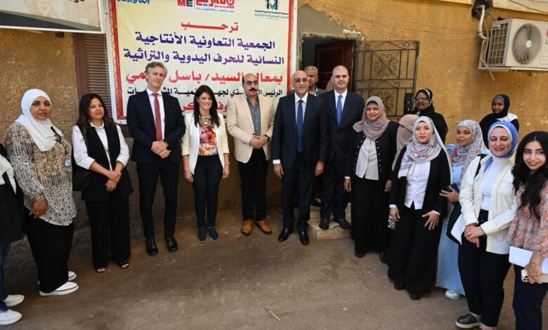 زيارة المشاط لأسوان لمتابعة تنفيذ عدد من المشروعات التنموية الإنتاجية النسائية