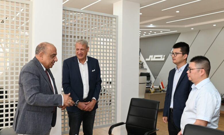 عصمت يتفقد أعمال تطوير شركة النصر لصناعة السيارات وخطوط الإنتاج الجديدة بالشراكة مع القطاع الخاص